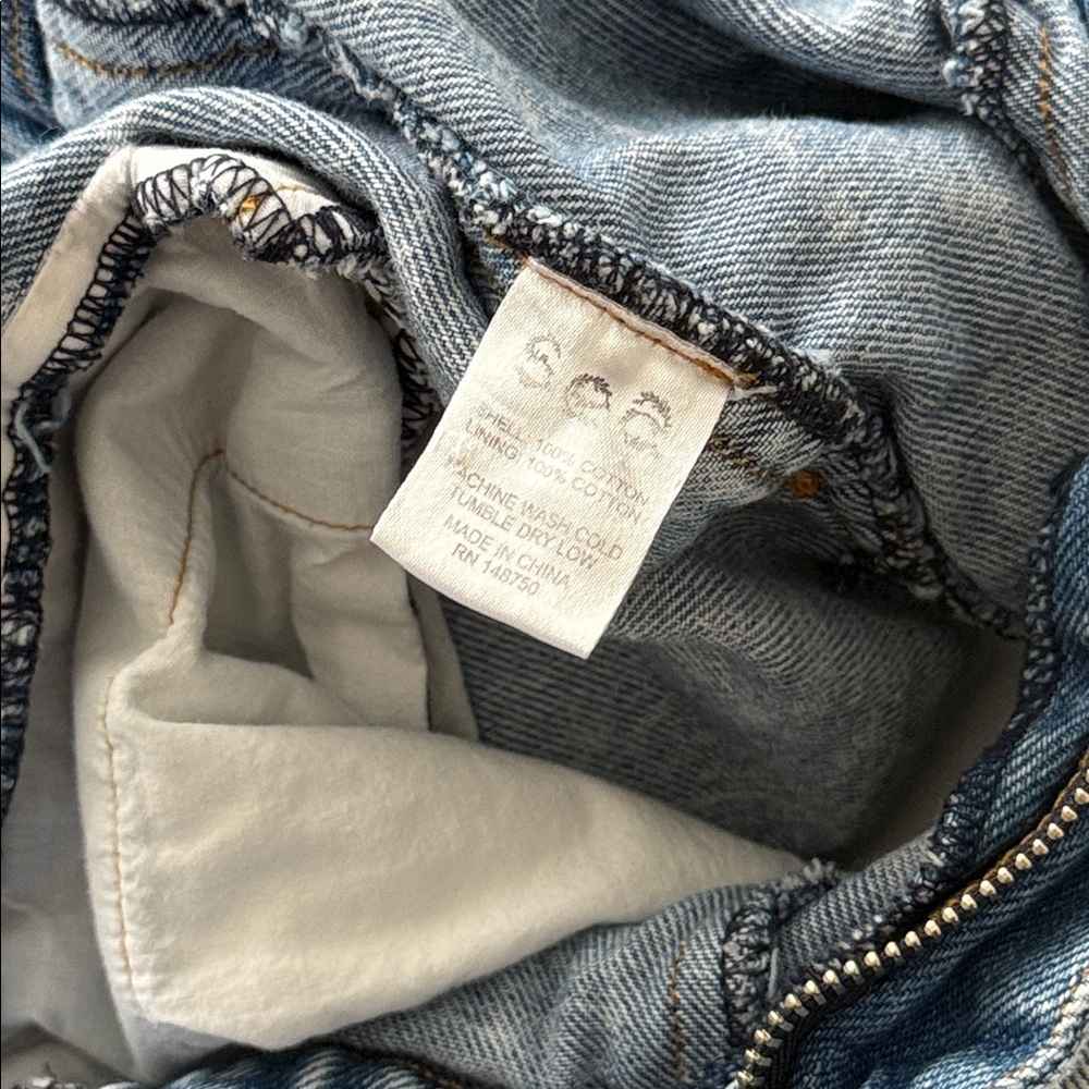 Sea New York Dax Denim Ruffle Shorts Size 2 - Picture 8 of 8